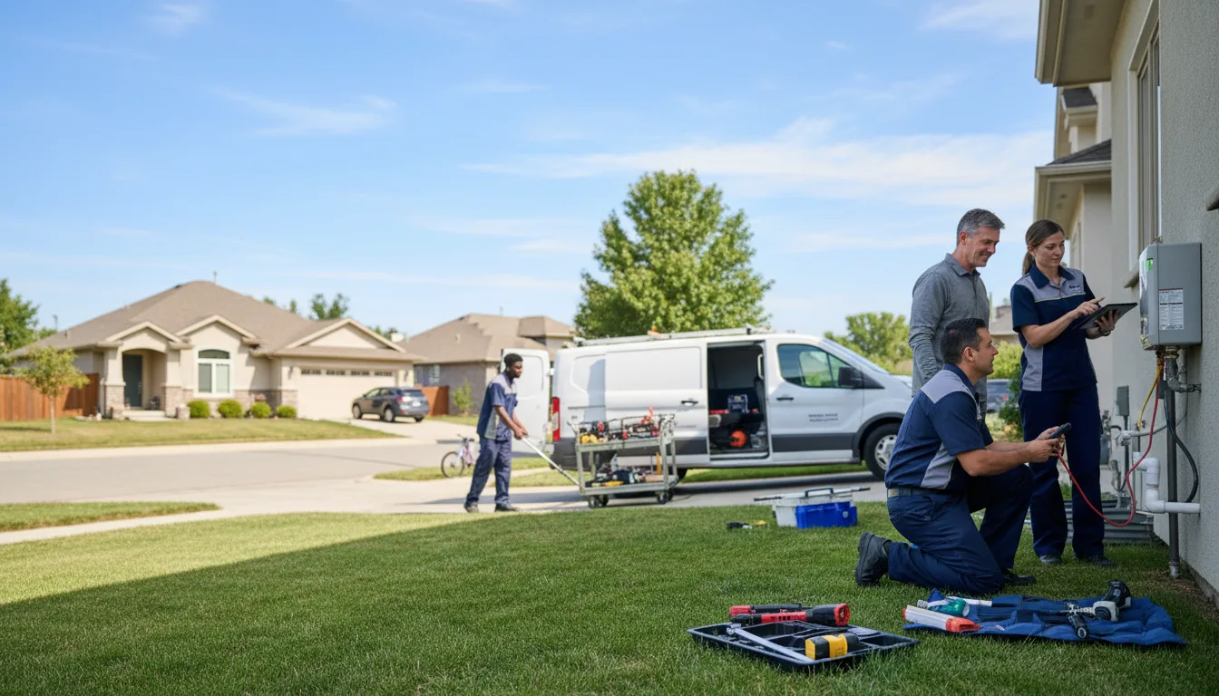 Tankless water heater service in Bon Aqua, TN